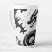 TASSE LATTE 龍の神聖な力 (Angle gauche)