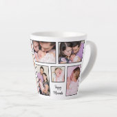 Tasse Latte 10 Photos Collage Citations Inspirantes Typographi (Angle droit)