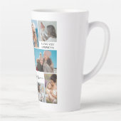 Tasse Latte 11 Photo Collage Meilleure Maman Jamais (Droite)