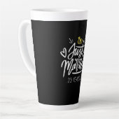 Tasse Latte 20e anniversaire du Mariage (Angle gauche)