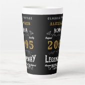 Tasse Latte 21e anniversaire 2005 Legend Retro (Devant)