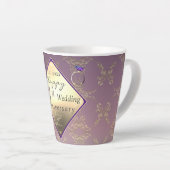 Tasse Latte 21e anniversaire du Mariage 2PhotosLaiton et Iolit (Angle droit)