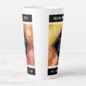 Tasse Latte 23e anniversaire de Mariage de Topaz impérial (Devant)