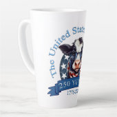 Tasse Latte 250e anniversaire des États-Unis (Angle gauche)