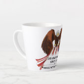 Tasse Latte 2e amendement Oreiller (Angle gauche)