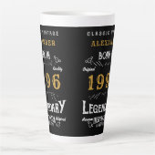 Tasse Latte 30th Birthday 1996 Legendary Retro (Devant)