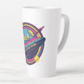 Tasse Latte 404 Gravité introuvable - Art Spop Rétro (Angle droit)