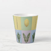 Tasse Latte 4 espèces (Devant)