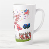 Tasse Latte 4 juillet (Droite)