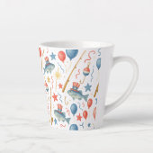 Tasse Latte 4 juillet Fête de l'Indépendance pour les amateurs (Droite)