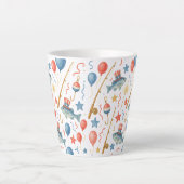 Tasse Latte 4 juillet Fête de l'Indépendance pour les amateurs (Devant)