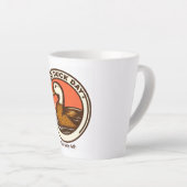 Tasse Latte 6 févr. - Jour du canard (Angle droit)