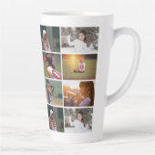 Tasse Latte 6 Motif photo Collage (Droite)