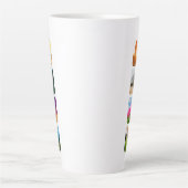 Tasse Latte 8 Modèles photo double face haute (Devant)