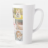 Tasse Latte 8 Photo Collage Je Crois En Père Noël Paw Nom Et D (Droite)