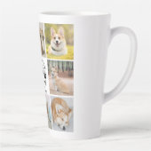 Tasse Latte 8 Photo Collage Pet Souvenir commémoratif (Droite)