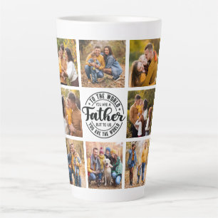 Tasse Latte 8 Photo Collage Toutes les occasions Le meilleur p