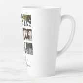 Tasse Latte 8 x PHOTO COLLAGE Newlywed Personalized WEDDING (Droite)