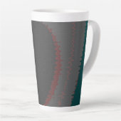 Tasse Latte 906 Le Monde Est Abstrait (Angle droit)