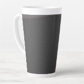 Tasse Latte 906 Le Monde Est Abstrait (Angle gauche)