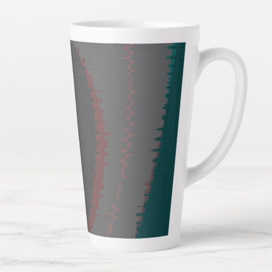 Tasse Latte 906 Le Monde Est Abstrait (Droite)