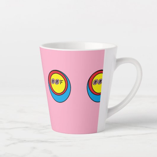 Tasse Latte à cœur chaud (Droite)