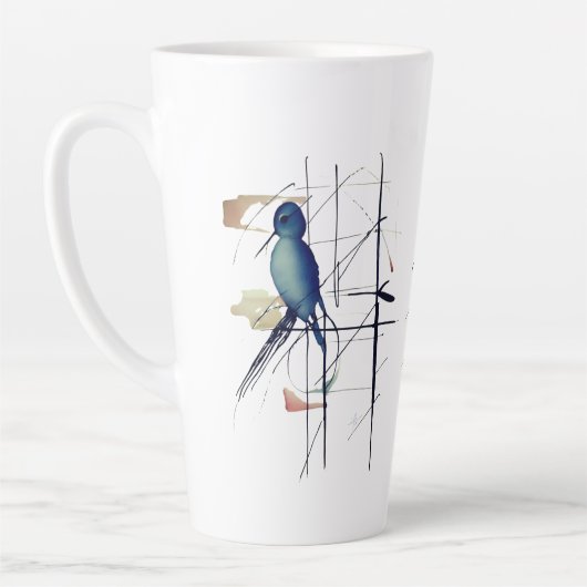 Tasse Latte A demi captif 1 (Gauche)