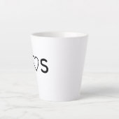 Tasse Latte A et S (Devant)