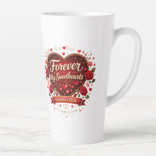 Tasse Latte À jamais mes amours 2026 – Meilleurs parents ever