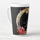 Tasse Latte À l'amour de ma vie (Angle gauche)