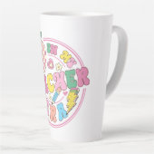 Tasse Latte À l'ère de mon professeur - Une célébration fantas (Angle droit)