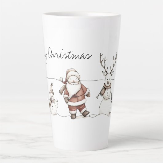 Tasse Latte A Line of Holiday Cheer (Devant)