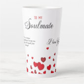 Tasse Latte À mon âme (Devant)