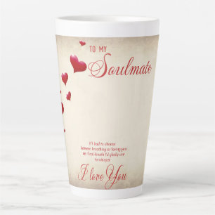 Tasse Latte À mon Âme sœur