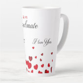 Tasse Latte À mon âme sœur  (Angle droit)
