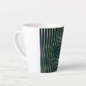 Tasse Latte à rayures (Angle gauche)