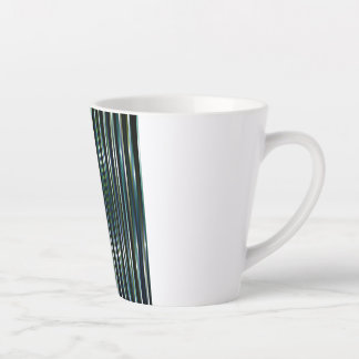 Tasse Latte à rayures