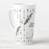 Tasse Latte A Sip of Love and Friendship (Angle gauche)