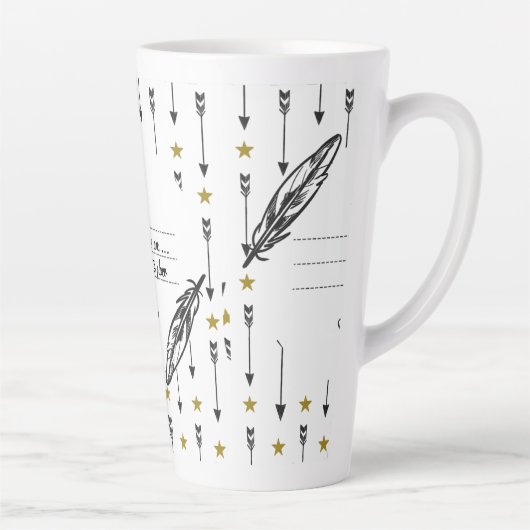 Tasse Latte A Sip of Love and Friendship (Droite)