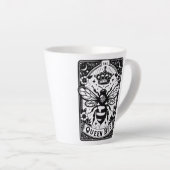 Tasse Latte Abee de la reine Tarot (Angle droit)