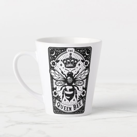 Tasse Latte Abee de la reine Tarot (Gauche)