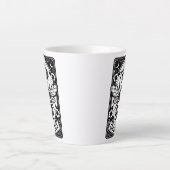 Tasse Latte Abee de la reine Tarot (Devant)