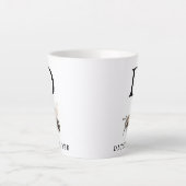 Tasse Latte Abeille à Digger "D" (Devant)