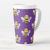 Tasse Latte Abeille européenne (Angle droit)