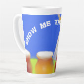Tasse Latte Abeilles de miel (Angle gauche)