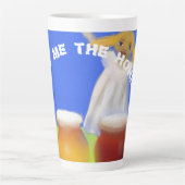 Tasse Latte Abeilles de miel (Devant)