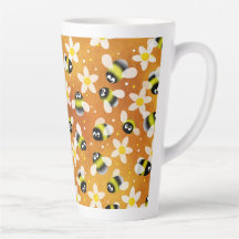 Abeilles en effervescence (Orange Brûlé)