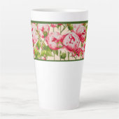 Tasse Latte Abondance rosée sur une grande tôle (B) (Devant)