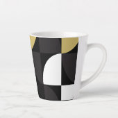 Tasse Latte Abstrait coloré (Droite)