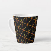 Tasse Latte Abstrait coloré (Angle gauche)